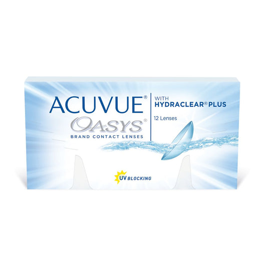 Acuvue Oasys 2 Week contact lenses 12 Pack