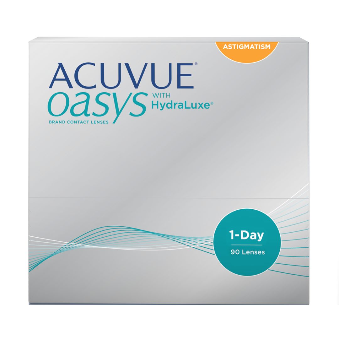 Acuvue Oasys 1 Day for Astigmatism contact lenses 90 pack