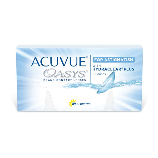 Acuvue Oasys for Astigmatism contact lenses 6 Pack