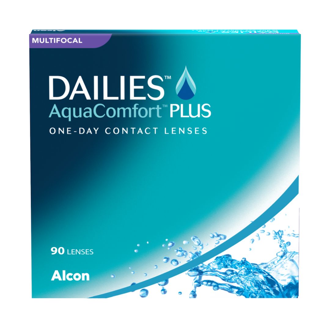 Dailies Aqua Comfort Plus Multifocal contact lenses 90 pack
