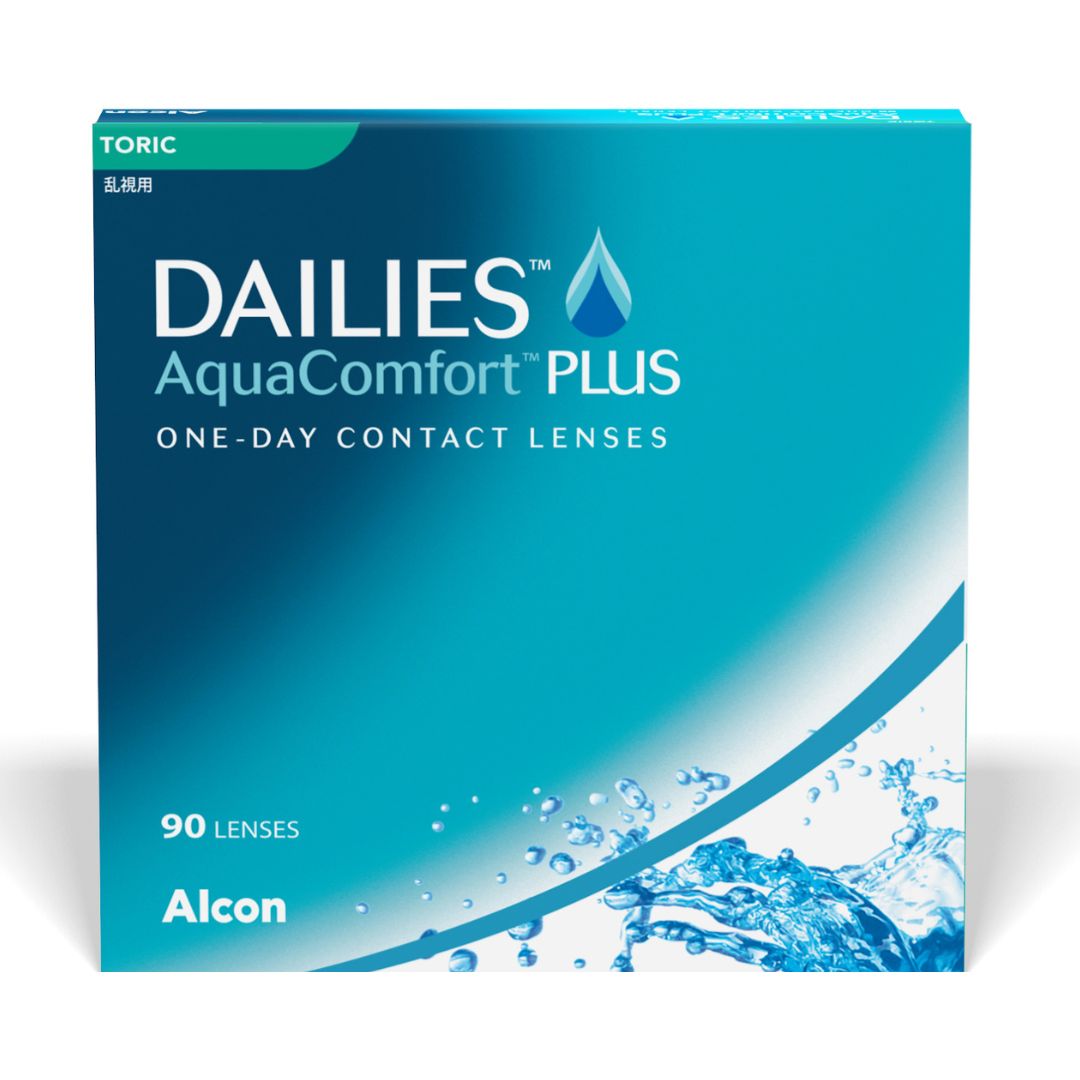 Dailies Aqua Comfort Plus Toric contact lenses 90 pack