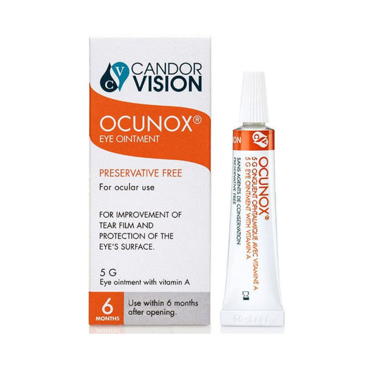 Ocunox Eye Ointment for ocular use. Preservative free. 