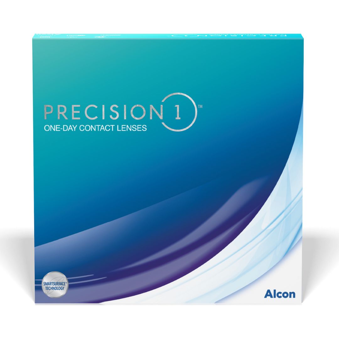 Precision 1 90 pack contact lenses.