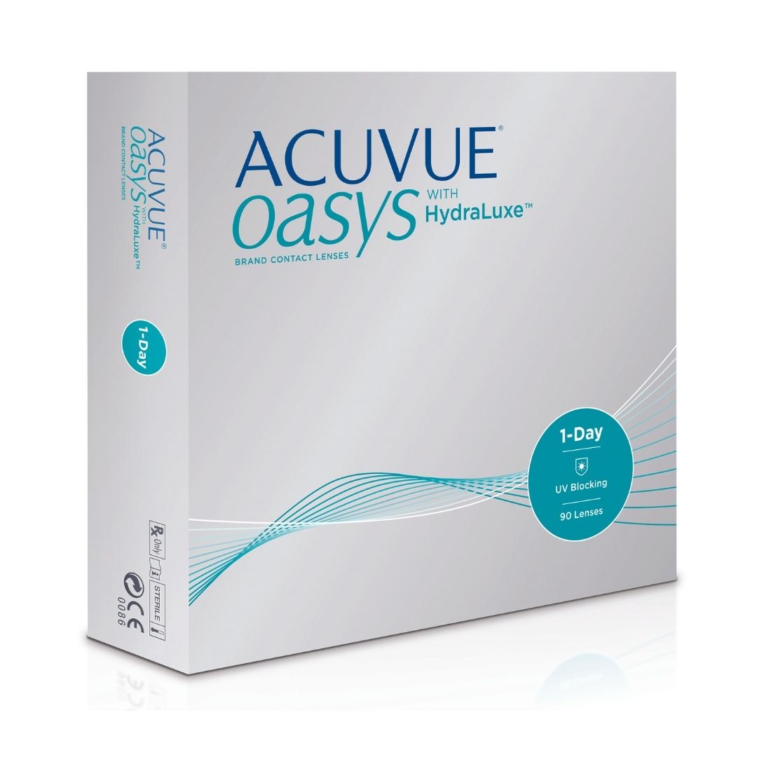 Acuvue Oasys 1 Day contact lenses  90 pack right side 
